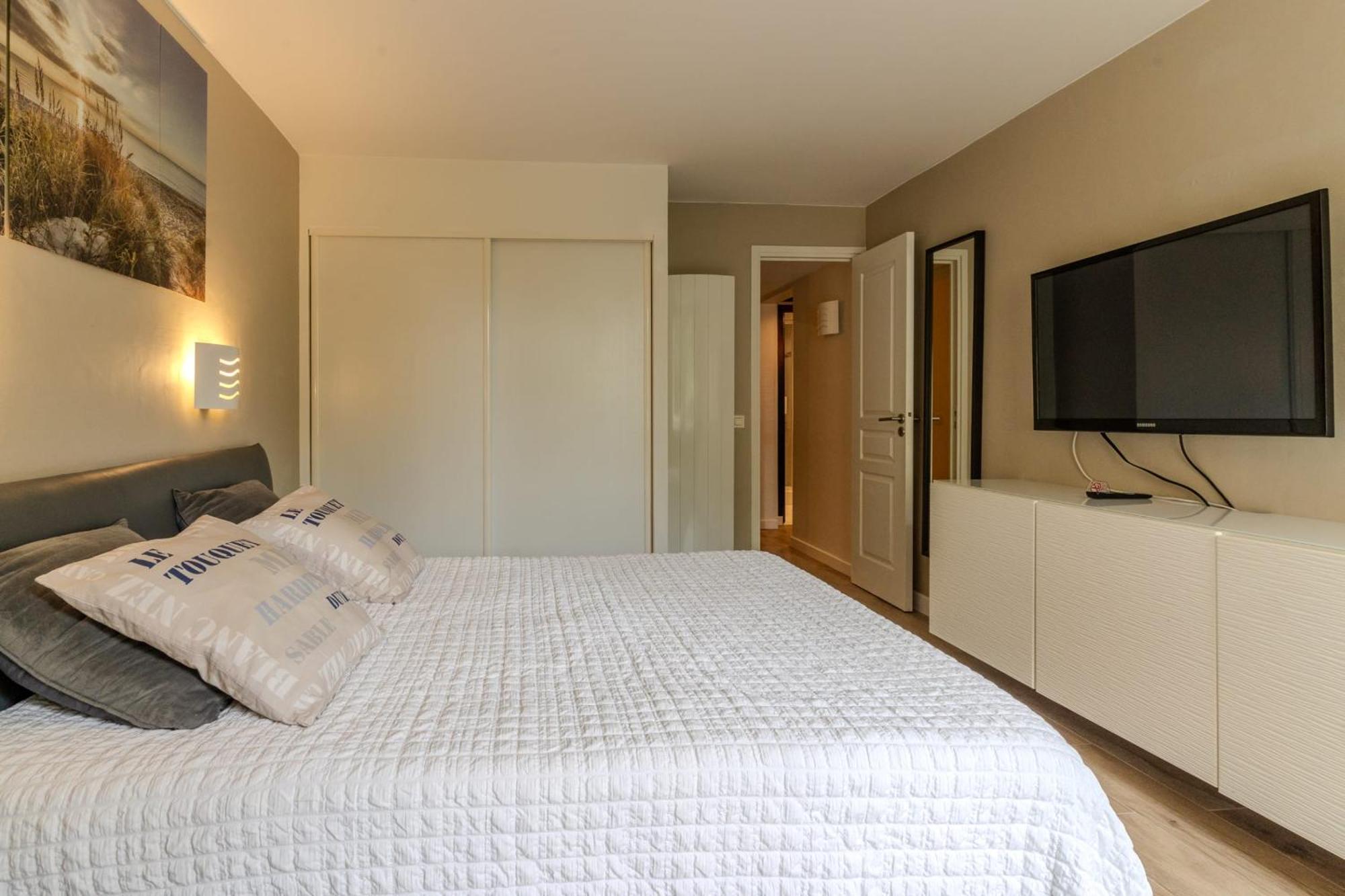 Very Nice Flat For 5 With Swimming Pool Tennis Court And Free Park Le Touquet Zewnętrze zdjęcie