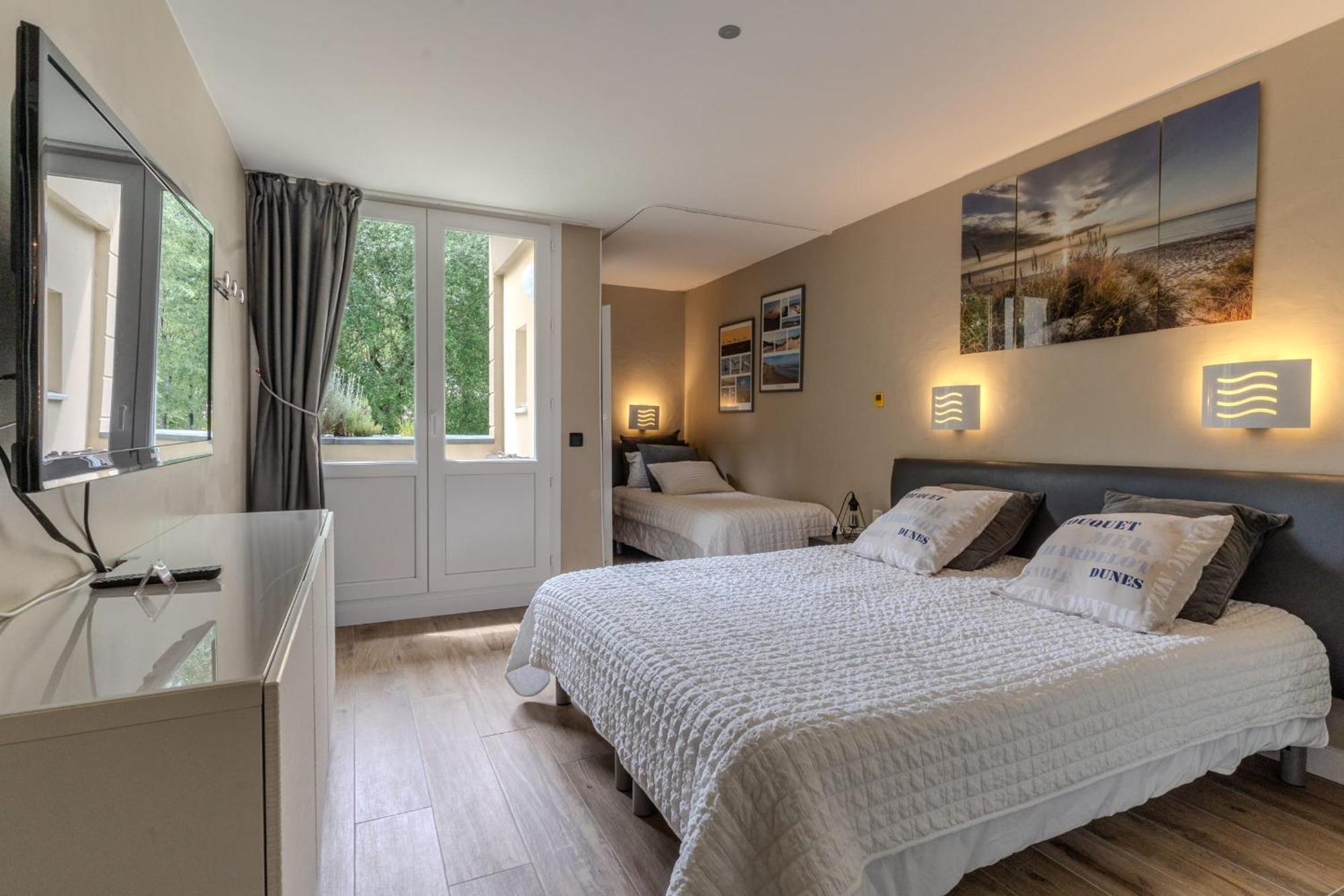Very Nice Flat For 5 With Swimming Pool Tennis Court And Free Park Le Touquet Zewnętrze zdjęcie